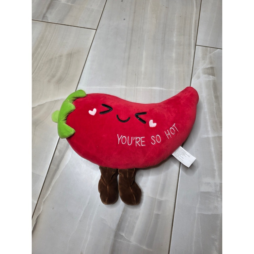 Walgreens Red Chili Pepper Plush You're So Hot Valentines Stuffed Toy 802083